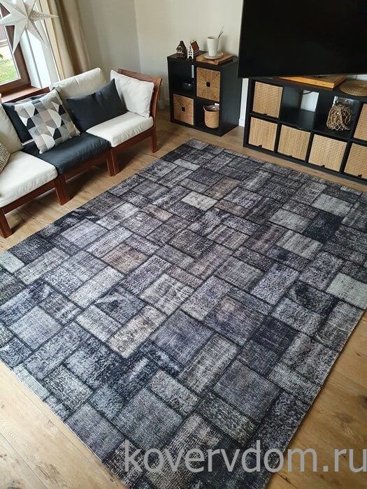 Ковер винтажный ПЭЧВОРК ручной работы Vintage Look at Me P-63