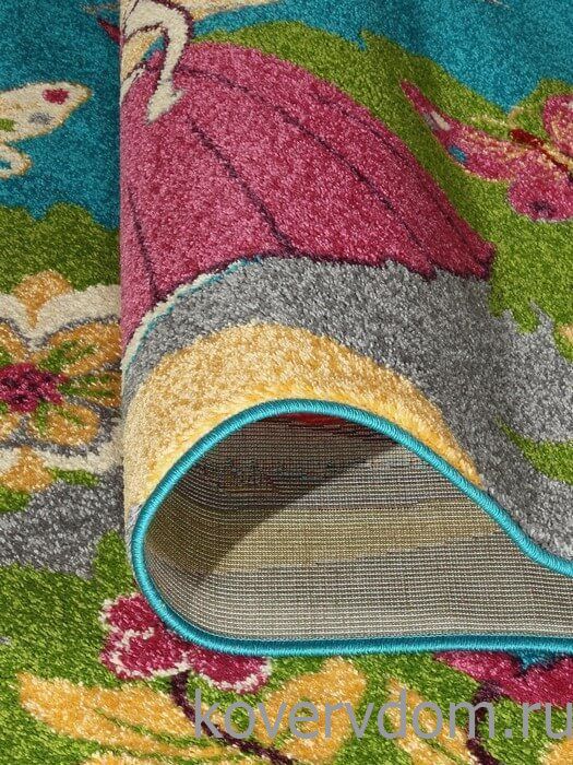 Ковер детский с Принцессой FUNKY NEL turquoise 