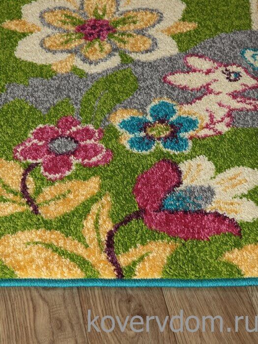 Ковер детский с Принцессой FUNKY NEL turquoise 